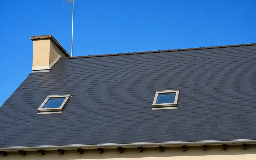 Nettoyage toiture ardoise